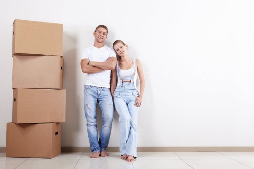 Professional furniture pick-up service in Streatham storage unit