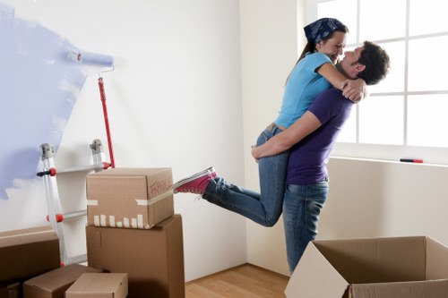 Team packing belongings securely for a move in Streatham