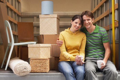 Step-by-step process of furniture pick-up service