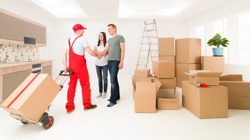 Professional moving services in Streatham