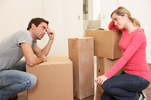 Efficient loading process during a commercial move